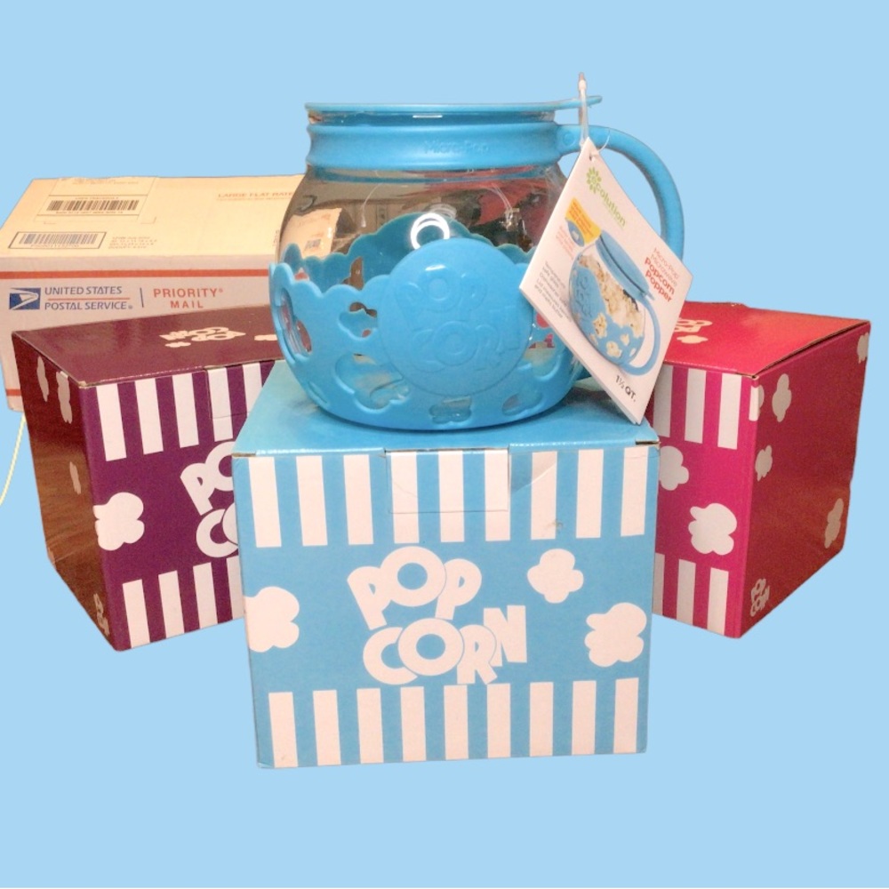 NWT Ecolution Microwave Popcorn Popper 🍿